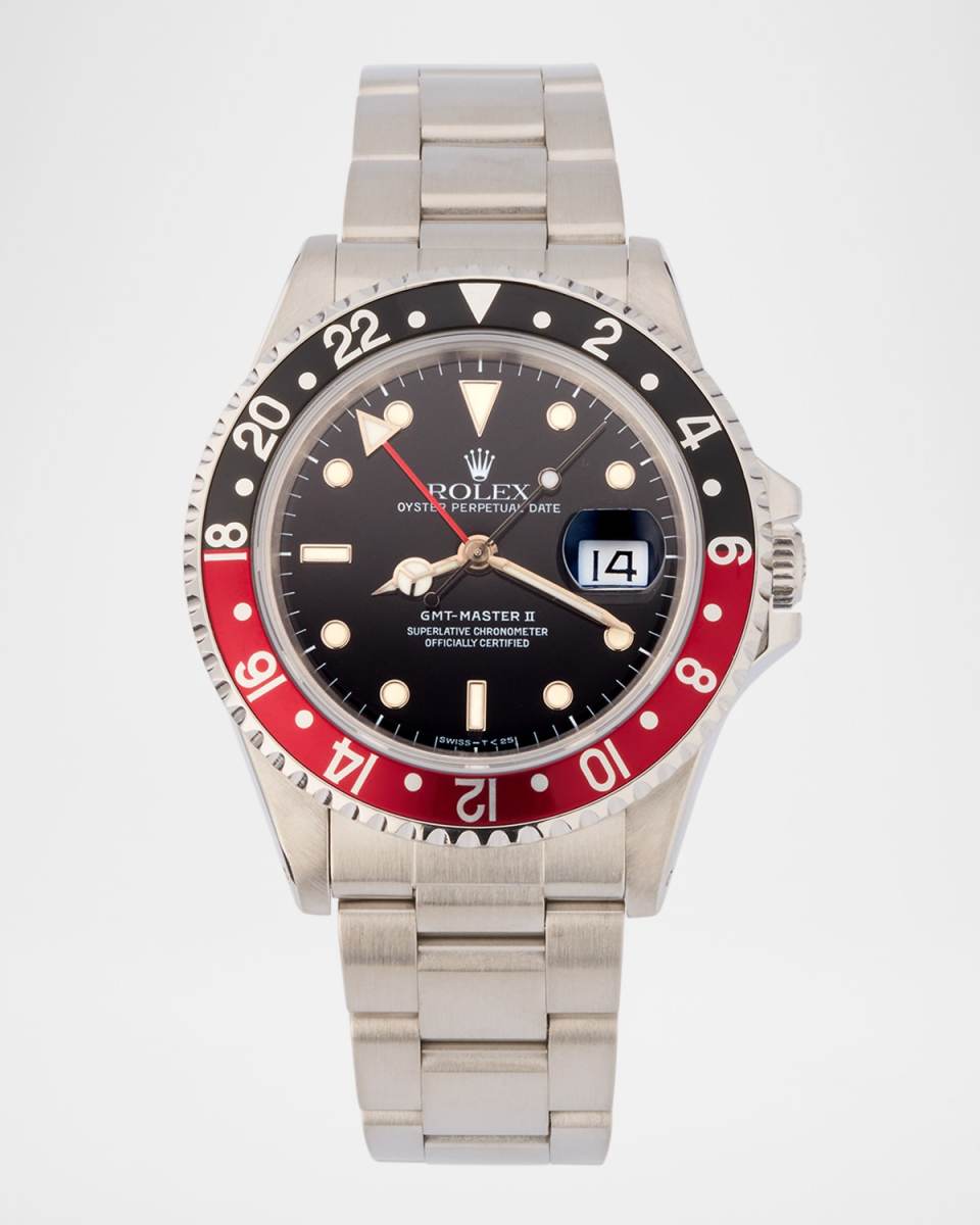Rolex Stainless Steel GMT-Master II 31mm Vintage 1991 Watch